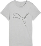Puma 525893, Puma W TAD ESSENTIAL Heather Logo Tee (L) (525893) Grau