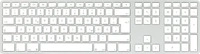Matias FK416DCS-DE, Matias Wireless USB-C Keyboard Mac german silver (FK416DCS-DE)