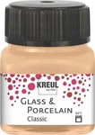 Kreul Glass & Porcelain Classic Metallic, Porzellan- und Glasfarbe (20 ml)