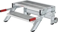 Munk 050437, Munk Arbeitspodest fahrbar, Stufenbreite 800 mm, Stahl-Gitterrost 5