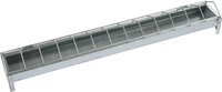 Kerbl 71302, Kerbl Futtertrog verzinkt, 75 cm lang 10 cm breit, f. Hennen (71302)