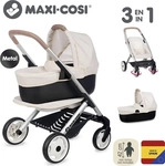 Smoby 7600253122, Smoby Maxi-Cosi 3-in-1 (7600253122) Beige