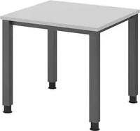 Hammerbacher VQS08/5, Hammerbacher Schreibtisch h&ouml;heneinstellbar VQS (80 x 80 x 81
