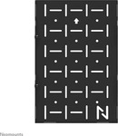 Neomounts AWL05-750BL, Neomounts AV-Hardware-Rack 10kg/schwarz (10 kg) (AWL05-750BL)