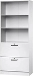 Hammerbacher V7300/W/W/SG, Hammerbacher Solid (80 x 42 x 200.40 cm)...
