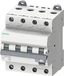 Siemens 5SU1346-7FP06, Siemens FI/LS-Schutzschalter C6 3p+N 0,03A A 6kA 5SU1346-7FP06
