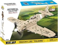 Cobi COBI-5760, Cobi Macchi MC.202 Folgore (COBI-5760) Gr&uuml;n/Braun/Grau