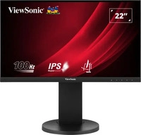 Viewsonic VG2208A, Viewsonic VG2208A (1920 x 1080 Pixel, 22") (VG2208A) Schwarz