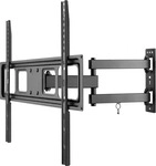 Goobay 49745, Goobay Basic Fullmotion (Wand, 35 kg, 37" - 70") (49745) Schwarz