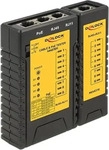 Delock 86107, Delock 86107 (Kabeltester) (86107) Schwarz/Gelb