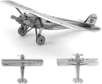 Metal Earth 502494, Metal Earth Spirit of Saint Louis (502494) Silber