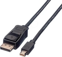 Value 11.99.5634, Value Mini DisplayPort - DisplayPort (1 m) (11.99.5634) Schwarz