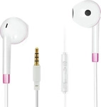2GO 795965, 2GO In-Ear Stereo-Headset "Comfort" - weiss/pink (Kabelgebunden) (795965)