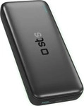 SBS TTBB20000PO4K, SBS Powerbank (20000 mAh) (TTBB20000PO4K) Schwarz
