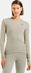 Odlo 15910110867XXL, Odlo Women's BL Top Crew Neck L/S Active Warm Eco (XXL)