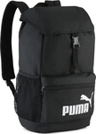 Puma 091736, Puma PHASE HOODED Backpack (20 l) (091736) Schwarz