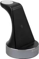 Verbatim 49555, Verbatim 2 in 1 Qi Wireless+Apple Watch Charger (27 W) (49555)