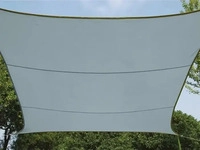 Perel GSS4320BG, Perel SONNENSEGEL - RECHTECKIG - 2 x 3 m - FARBE: HELLGRAU (300 x