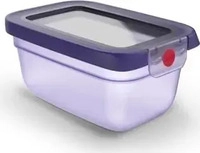 Emsa 3110601751, Emsa Frischhaltedose ONECLICK 8,2 cm hoch violett 0,75 l, 1 St.