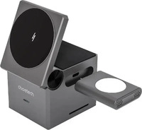 Choetech T632-F, Choetech T632-F 3-in-1 15W inductive charger (black) (15 W) (T632-F)