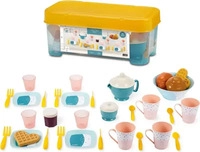 Ecoiffier 2759, Ecoiffier Vert Azur Rinkinys Fr&uuml;hst&uuml;ck f&uuml;r Kinder 35 Artikel