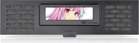 Thermaltake AC-066-OO1NAN-A1, Thermaltake TT LCD Panel Kit Black The Tower 200