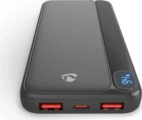 Nedis PBKPD20W125BK, Nedis PowerBank | 10000 mAh | 1.5 / 1.67 / 2.0 / 2.22 /...
