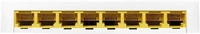 LogiLink NS0115, LogiLink NS0115 (8 Ports) (NS0115) Weiss