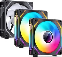 Jonsbo ZL-120BR, Jonsbo ZL-120BR PWM ARGB L&uuml;fter 3er Pack, umgekehrte Ausrichtung -
