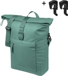 Basil 18542, Basil Brooklyn MIK Hooks (17 l, Gep&auml;cktr&auml;gertasche) (18542) Gr&uuml;n
