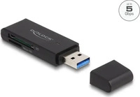 Delock 91002, Delock Card Reader SuperSpeed USB 5 Gbps f&uuml;r SD und Micro SD