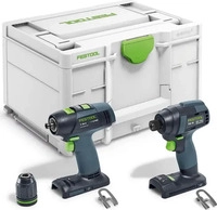 Festool 578813, Festool Schrauber- und Bohrer-Set TID 18 Basic-Set T18