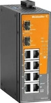 Weidm&uuml;ller 2682410000, Weidm&uuml;ller Netzwerk-Switch (10 Ports) (2682410000) Grau