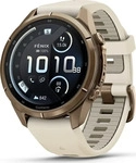 Garmin Fenix 9 Pro GPS Multisportuhr, inReach, 43mm, creme/french gray (43 mm)