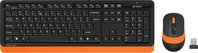 A4Tech FG1010, A4Tech FG1010 FSTYLER kabelloses Set Tastatur + Maus, orange...