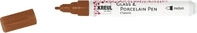 Kreul 16410, Kreul Glass & Porcelain Pen Classic medium (16410) Braun