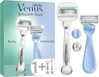 Gillette 215282, Gillette Venus Intimate, Rasierer +2 Ersatzklingen (1x) (215282)