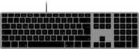 Matias FK318CB-DE, Matias FK318CB-DE Aluminum Wired Keyboard for Mac USB...