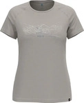 Odlo Women's Ascent PW 130 Run.Bike.Hike. Crew Neck S/S (XL) (42405277) Grau