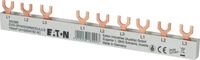 Eaton 303366, Eaton Phasenschiene 3Ph,10qmm,Gabel,6TE EVG3PHAS/N/6MODUL/LS (303366)