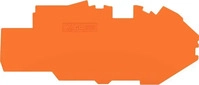 Wago 2216-7792-Wago-, Wago Abschluss-/Zwischenplatte (2216-7792-Wago-) Orange