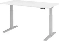 Hammerbacher VXMKA16/W/S, Hammerbacher Sitz-Steh-Schreibtisch VXMKA (160 x 80 x...