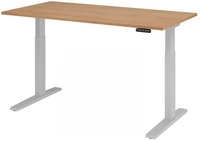 Hammerbacher VXMKA16/N/S, Hammerbacher Sitz-Steh-Schreibtisch VXMKA (160 x 80 x...