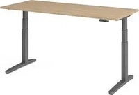 Hammerbacher XBHM19/E/GG, Hammerbacher Sitz-Steh-Schreibtisch VXBHM...