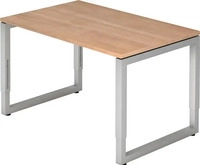Hammerbacher RS12/N, Hammerbacher Schreibtisch h&ouml;heneinstellbar VRS (RS12/N) Braun