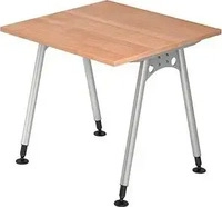 Hammerbacher VAS08/N, Hammerbacher Schreibtisch h&ouml;heneinstellbar VAS (80 x 80 x 76