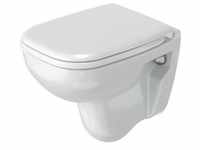 Duravit, Toilette + Bidet, Tiefspl-WC D-Code compact verkrzt 48 cm wei wandhngend