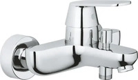 Grohe 32831000, Grohe Eurosmart Cosmopolitan Einhand-Wannenbatterie (32831000) Silber