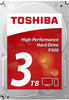Toshiba HDWD130EZSTA, Toshiba P300 Retail (3 TB, 3.5 ", CMR)