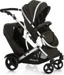 Hauck 500118, Hauck Duett 2 black (0 Monate - 3 Jahre) (500118) Schwarz